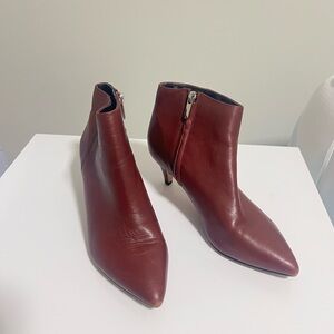 Sam Edelman Rich Burgundy Red  Ankle Booties
